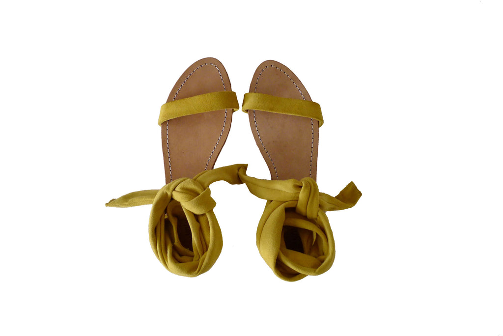 Palma Sandals - Mustard